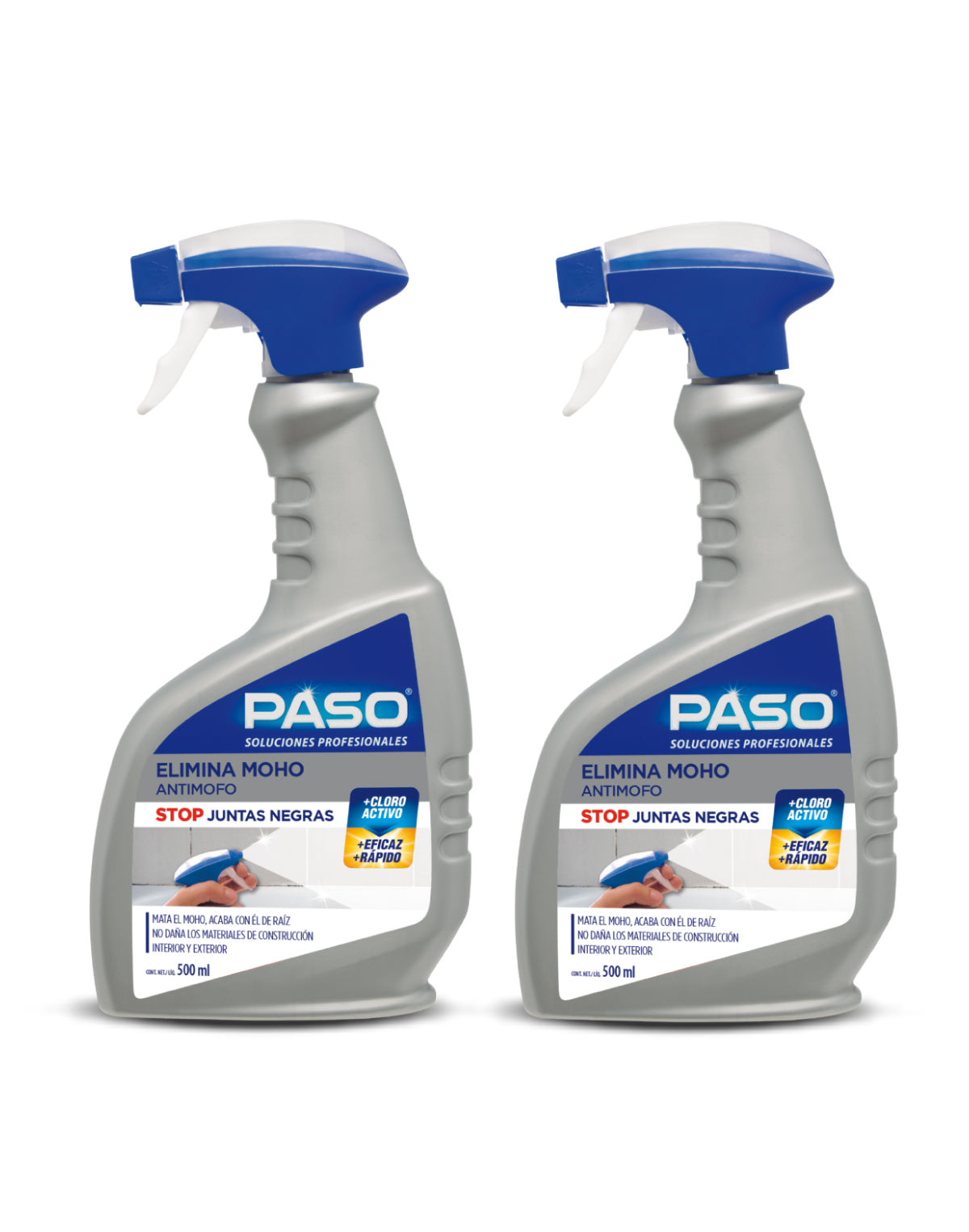 Paso Limpiador de Moho 2 x 500 cc - Puntolimpieza